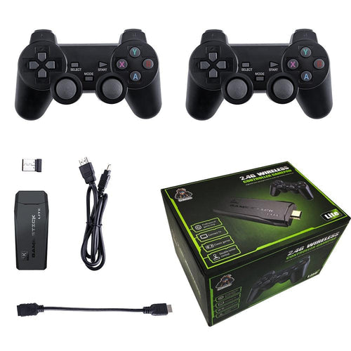 Video Game Stick Retro 4K Original + de 10 Mil Jogos e 9 Emuladores