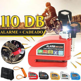 [ULTIMO DIA DE PROMOÇÃO] CADEADO ALARME ANTI FURTO PARA MOTO E BIKE DISK LOCK® ULTIMAS UNIDADES